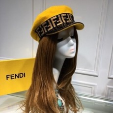 펜디 2018 SS 로고 투톤 여성 모자